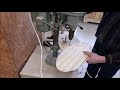 Плетение грибной корзины узелком, часть 1