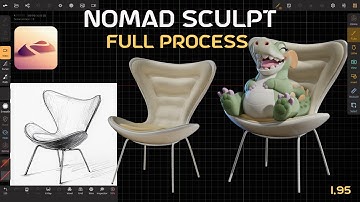 Nomad Sculpt 1.95 Full Process: Chair