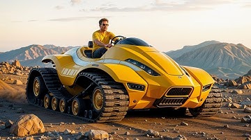 21 waanzinnige voertuigen waarvan je niet gelooft dat ze bestaan!