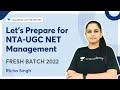Lets prepare for nta ugc net management  fresh batch 2022  richa singh  ntaugc net 2022
