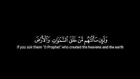 اذكر الله | سورة العنكبوت الآية 60-63 القارئ ياسر الدوسري