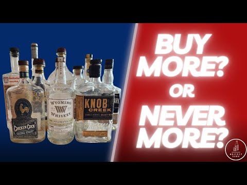 Will I Buy These Bottles again after Finishing Them?? Find Out!! 10 bourbon and rye review