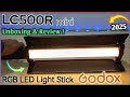 RGB Light Stick for Photos and Videos |Godox LC500R Mini | 2500K-8500K 39 Lighting Effects Unboxing