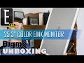 253 color eink monitor is here  bigme b251 monitor unboxing