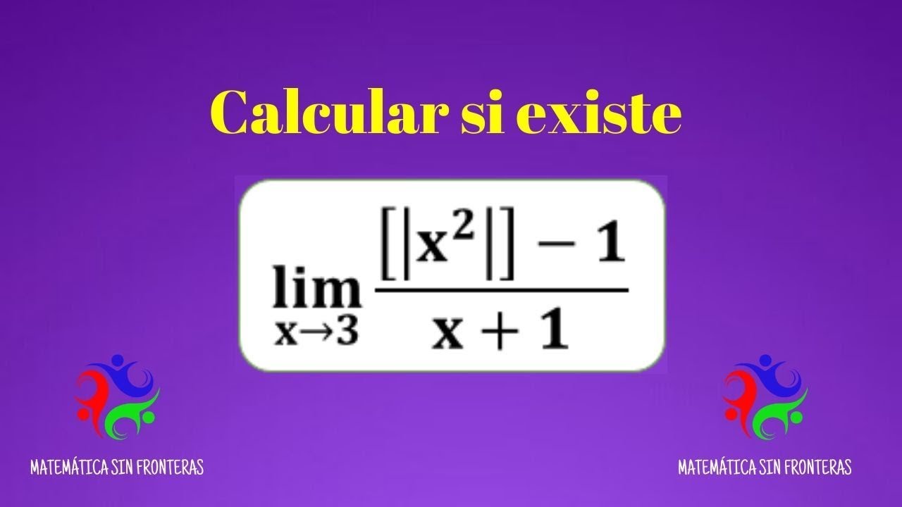 LIMITES LATERALES DE UNA FUNCION RACIONAL CON MAXIMO ENTERO