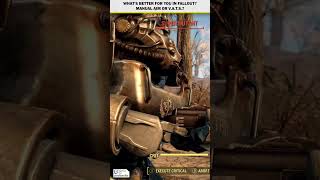 Purist Or V.a.t.s. Abuser?