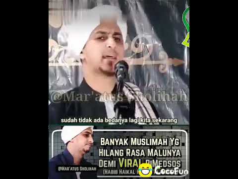 ~Habib haikal husein alayDrus~tentang aplikasi tiktok