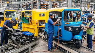 How a Full Passenger Rickshaw Comes Together Step by Step