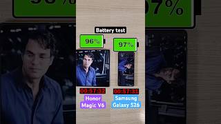 Honor Magic C6 vs Samsung Galaxy S26 battery test!