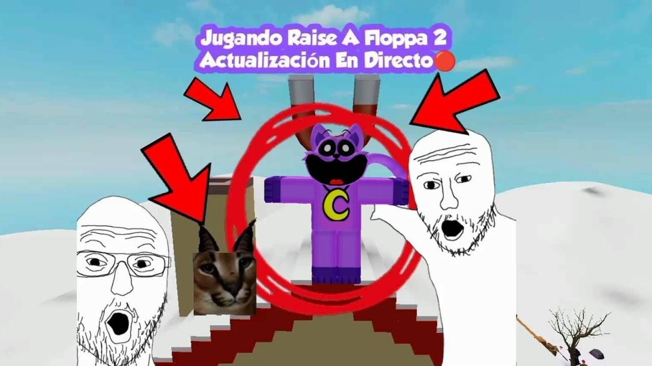 Jugando Raise A Floppa 2 Actualización En Directo🔴 - YouTube