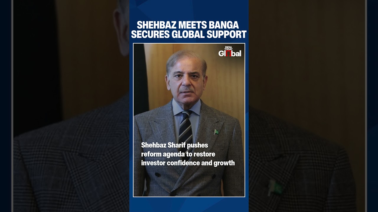 Shehbaz Sharif Meets World Bank Chief as Pakistan Pushes Major Economic Reforms