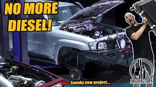 Supercharged LS Patrol EP4 - Diesel to Petrol Swap + Holden Radiator instal! by The Skid Factory 46,097 views 3 days ago 34 minutes