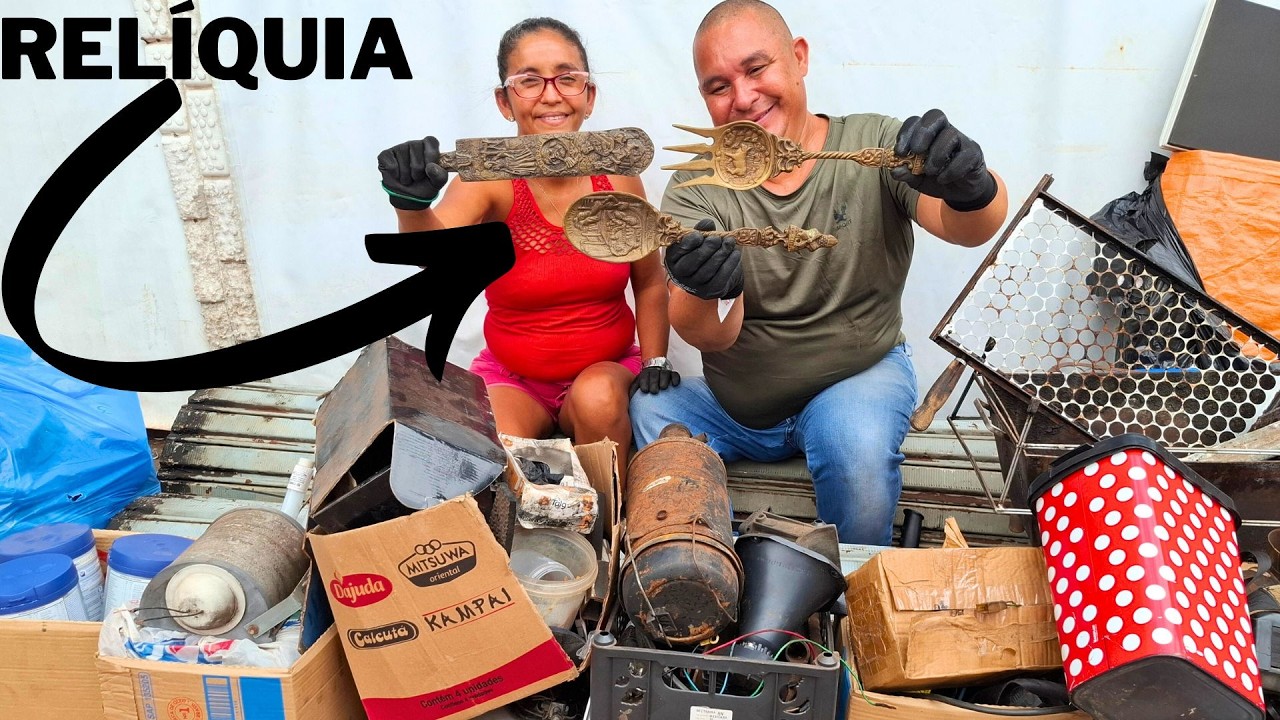 COLETAMOS 3 OBJETO QUE PARECE ANTIGO ALGUEM SABE O QUE É?