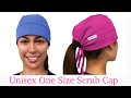 How to make a Surgical Scrub Cap (so simple)