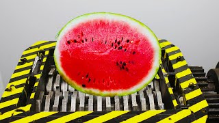 Shredding Watermelon Many Interesting Satisfying Stuff by The Crusher 11,670 views 11 months ago 12 minutes, 52 seconds