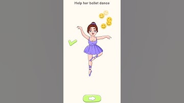 Delete Puzzle: Erase One Part🔥Help her ballet dance💃💃#shorts #youtubeshorts #youtube