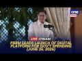 LIVE | Pres. Bongbong Marcos leads launch of digital platform for transparent gov't spending