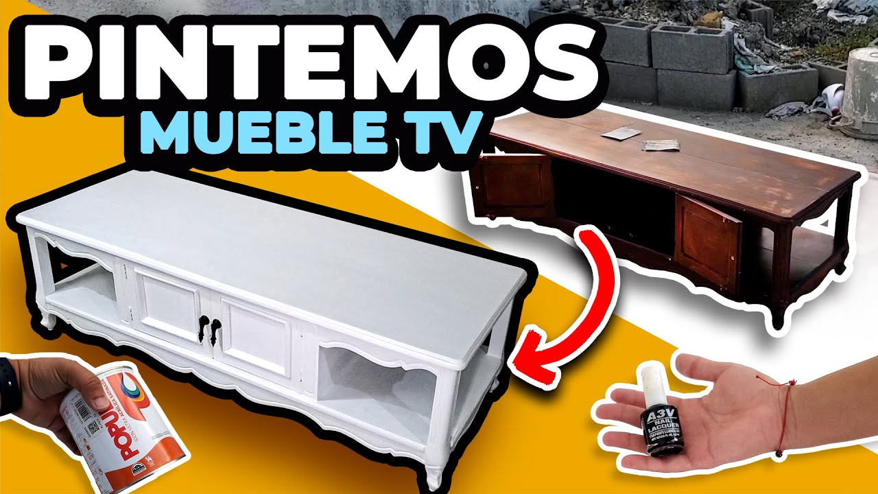 Cómo pintar tus muebles de blanco envejecido?, CASA-Y-MAS