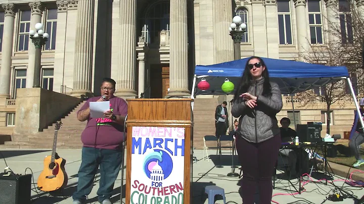 "Why I March" read by Josette Jaramillo at WMSC 2019