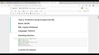 Prediction using Unsupervised Machine Learning.