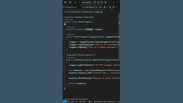 Azure Function Logging - You