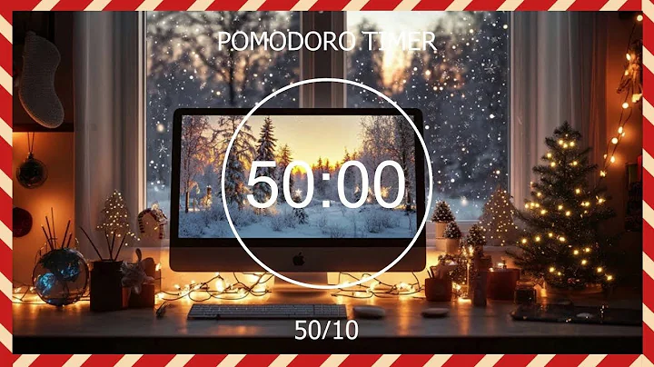 Christmas Edition 🥨 50/10 Study Pomodoro Timer - Lofi Deep Focus, Work With Me, Stay Motivated