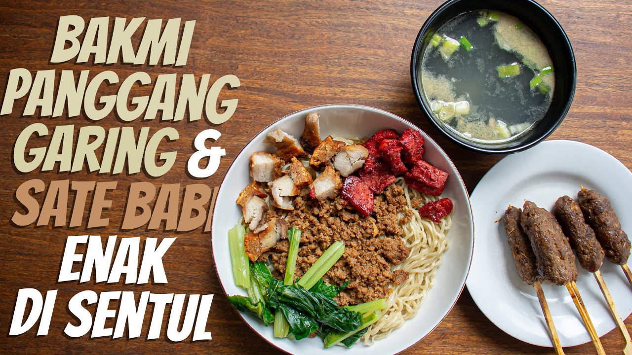 BAKMI & SATE BABI ENAK DI SENTUL