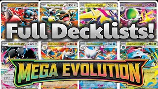 Decklists For Each Mega Pokemon Ex Mega Evolution