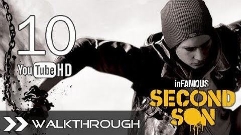 Infamous Second Son Walkthrough Gameplay - Evil - Part 10 (Reggie Takes Flight) HD 1080p