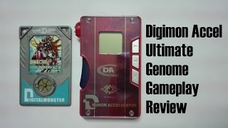 Celebrity Digimon Accel Ultimate Genome Gameplay Review Net Worth