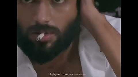 ARJUN REDDY ft. || ATTITUDE SMOKING STATUS