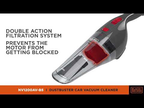 BLACK+DECKER Car Vacuum Cleaner I 1200AV I Portable Car Cleaner
