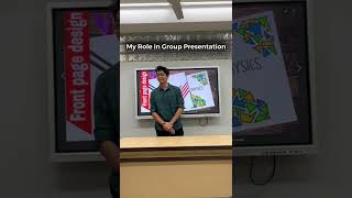 My Role in Group Presentation 😅 #shorts screenshot 4