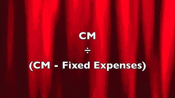 ACC102 - Degree of Operating Leverage