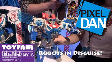 Transformers Robots in Disguise Product Walkthrough at Toy Fair 2016
