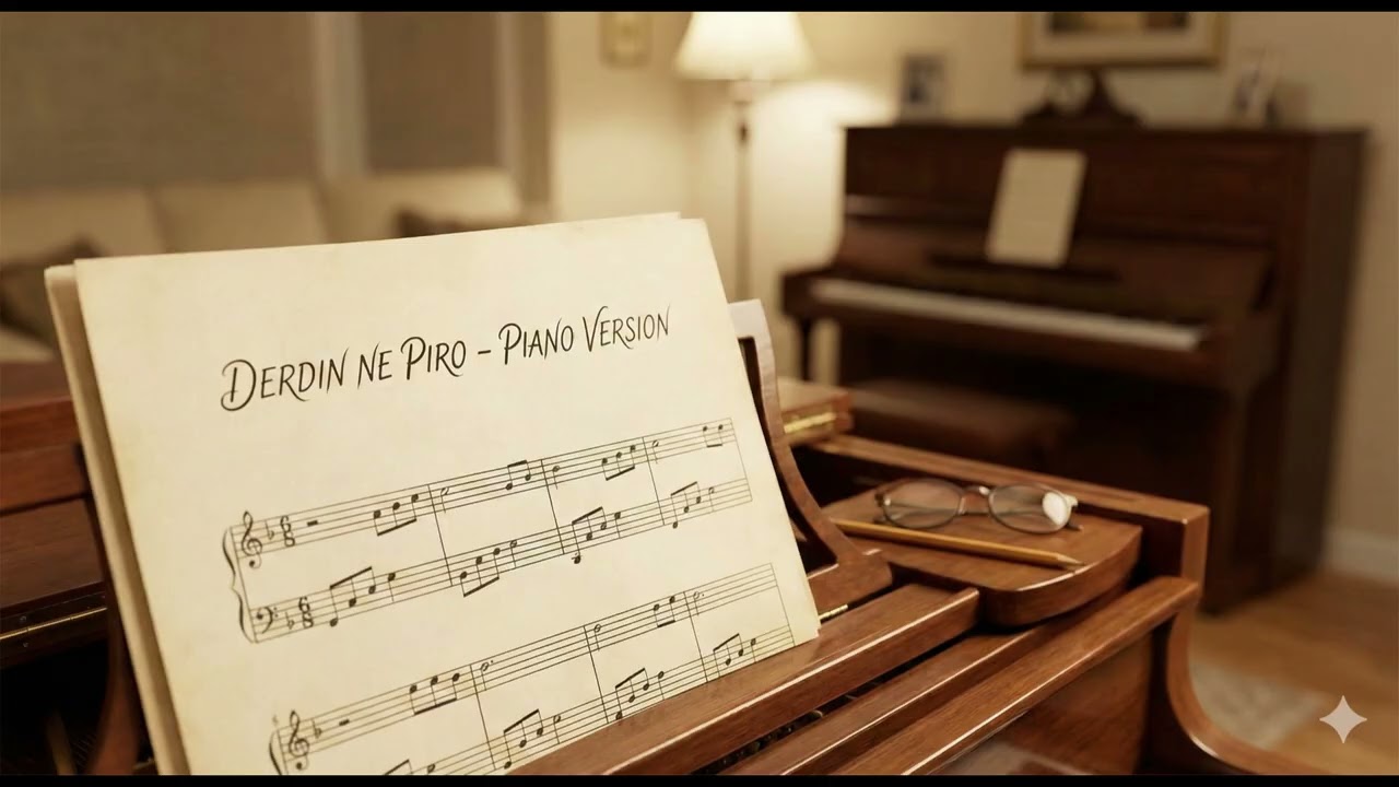 Derdin Ne Piro  Piano Version  Melancholic