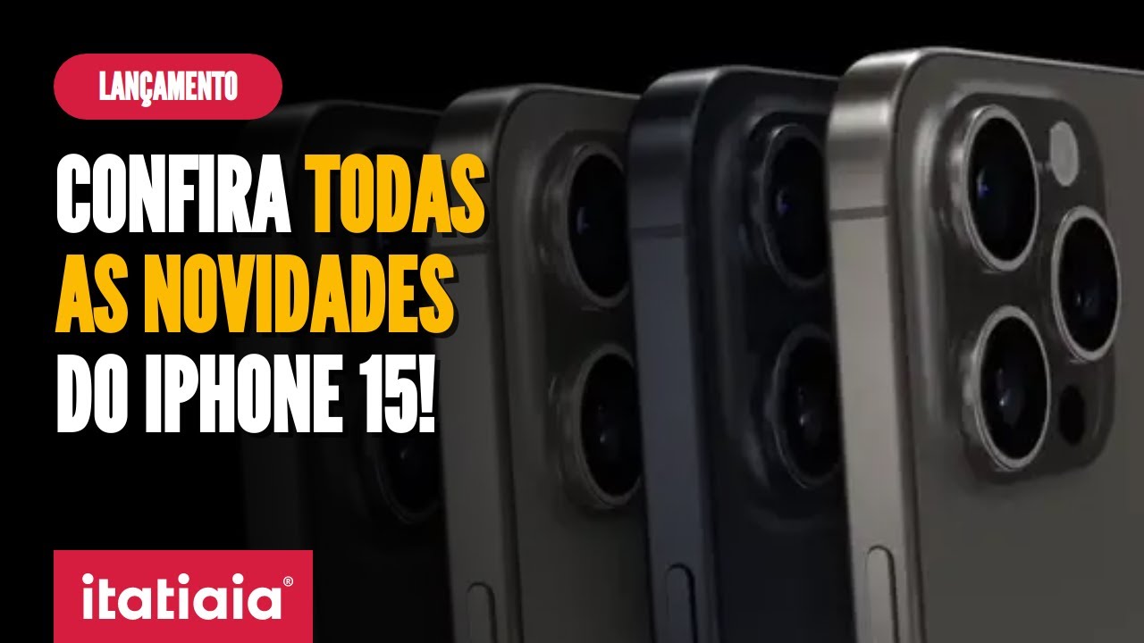 APPLE ANUNCIA NOVO IPHONE 15 COM NOVAS CORES E CARREGADOR 'UNIVERSAL ...