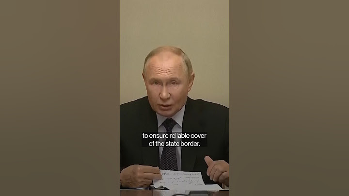 Putin Demands Russian Army 'Drive Out' Ukrainian Incursion
