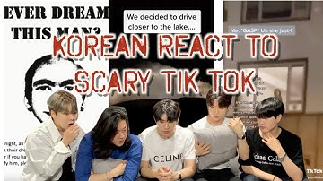 🍯Korean React To Scary Tik Tok Compilation