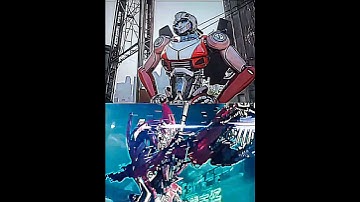Bayverse Vs Knightverse // Remake // Part 9 Arcee Vs The Triplets #Transformers #shorts