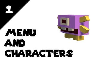 Creating a Menu and Characters - Turn-Based Fight PART 1