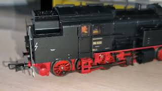 Обзор паровоза br96 от фирмы Trix.Масштаб 1:87НО