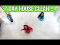 HOW TO CLEAN A WHOLE HOUSE FILLED WITH FOAM!!