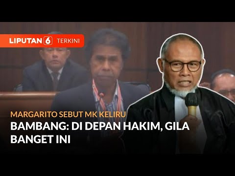 Bambang Widjojanto Tanggapi Pernyataan Margarito Kamis Sebut Mahkamah Konstitusi Keliru | Liputan 6