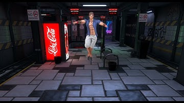 Explosive animation - Flying Knee Punch Combo | #3d  #animation  for @secondlife