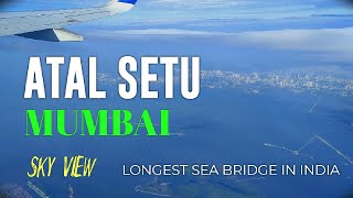 Longest Sea Bridge In India Mumbai Aerial View