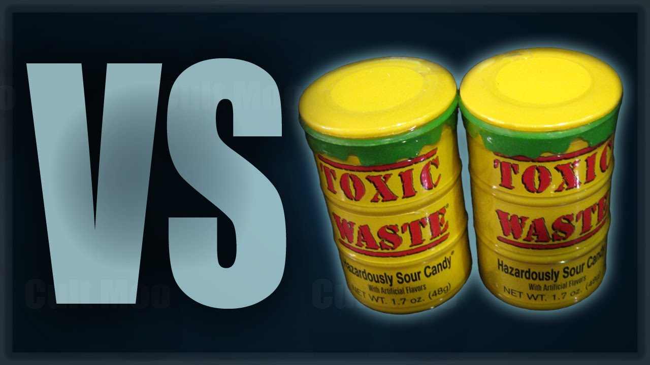 The Toxic Waste Candy Challenge YouTube