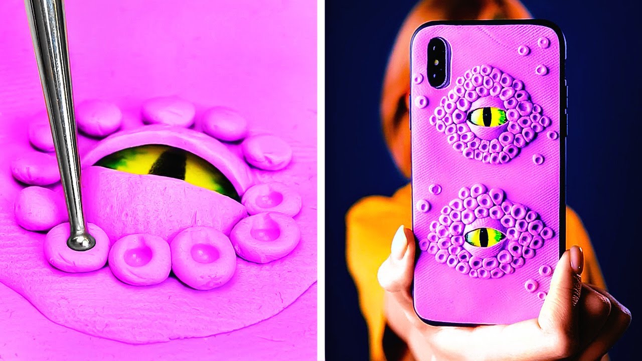 AMAZING DIY PHONE CASE IDEAS || Best Life Hacks For Your Gadgets