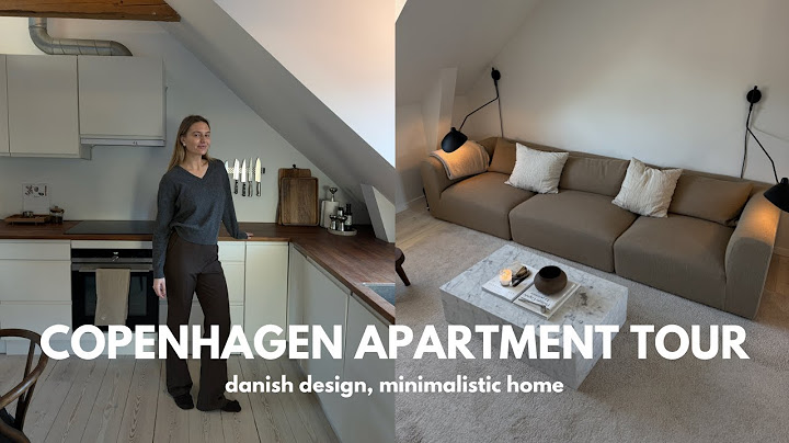 My Copenhagen apartment tour | danish design, minimalistic, scandinavian home