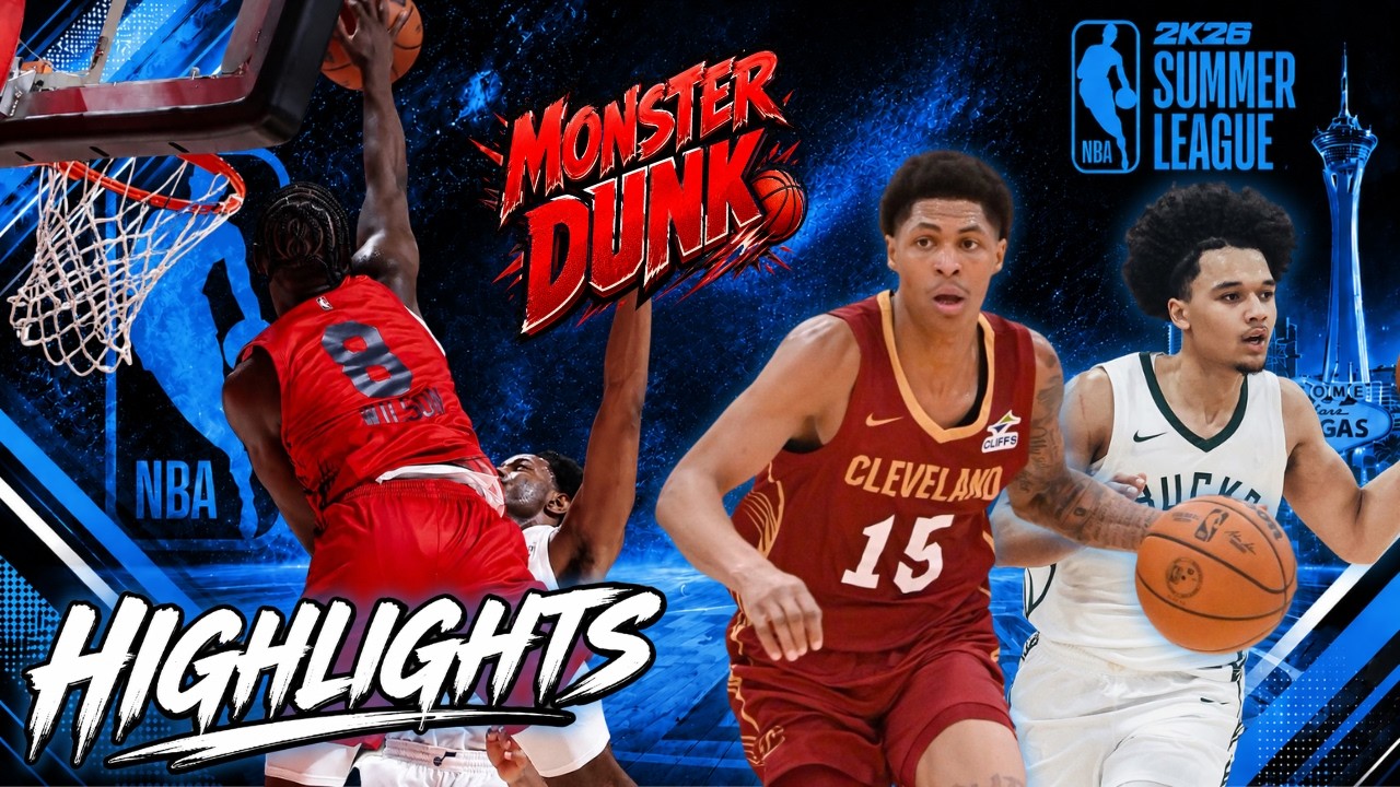 Caleb Wilson With THE DUNK OF SUMMER LEAGUE! - 2026 NBA Summer League Highlights Breakdown